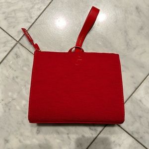 Red Giorgio Armani evening bag